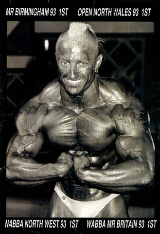 Jamie Manuel in the early days at Gateway to Health Gym 